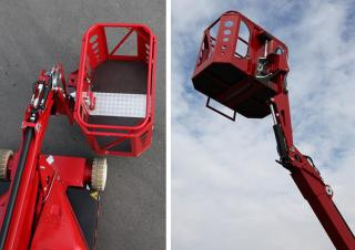 PB PB TOPDINO 121 D II Wheeled Articulating Boom Lifts (2018 - 2018) Specifications & Dimensions