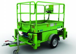 PE-9'5R Mieve Wheeled scissor lifts