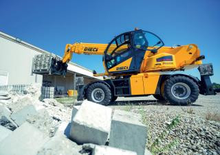 Dieci Pegasus 40.16/400 ° Rotating Telehandler Specs & Dimensions (2020 - 2026)