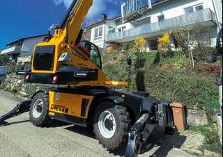 Dieci Pegasus 40.19 Rotating Telehandler Specs & Dimensions (2004 - 2007)