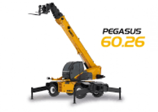 Dieci Pegasus 60.26 Rotating Telehandler Specs & Dimensions (2022 - 2026)