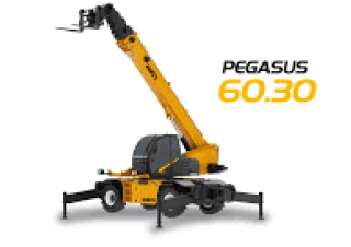 Dieci Pegasus 60.30 Rotating Telehandler Specs & Dimensions (2022 - 2026)
