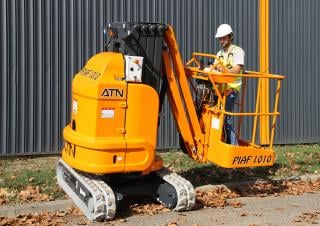 PIAF 1010 ATN Single Vertical Mast Boom Lifts