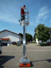PK 50 S Faraone Single Vertical Mast Boom Lifts