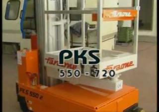 PKS 550 ZID Faraone Single Vertical Mast Boom Lifts