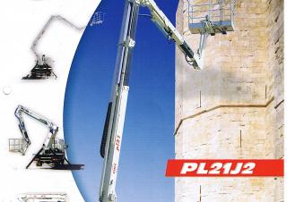 PL 21 J 2 CMC Trailer Mounted Articulating Boom Lifts