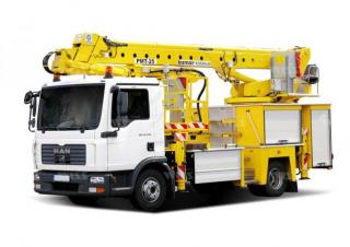 PMT-15 Bumar Truck Mounted Telescopic Boom Lifts