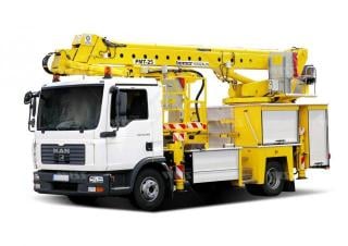 PMT-15E Bumar Truck Mounted Telescopic Boom Lifts
