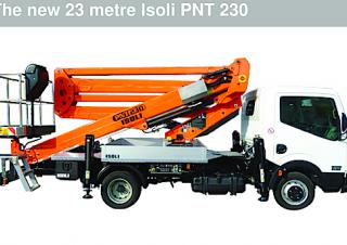 PNT230 ISOLI Trailer Mounted Articulating Boom Lifts