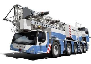 Liebherr MK 140-5.1 crane - load chart, specs & dimensions (2023 - 2026)