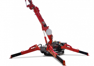 UNIC URW-546-2 crane - load chart, specs & dimensions (2025 - 2026)