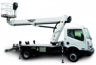 PT 225 ISOLI Truck Mounted Telescopic Boom Lifts