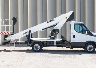 PT180 ISOLI Truck Mounted Telescopic Boom Lifts