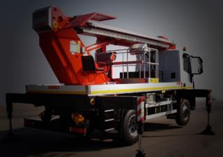 PTJ270S ISOLI Truck Mounted Telescopic Boom Lifts