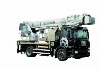 PTJJ36.29 ISOLI Truck Mounted Telescopic Boom Lifts