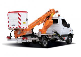 PTM-16E v2 Bumar Truck Mounted Telescopic Boom Lifts