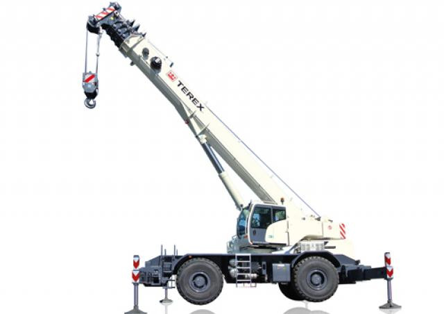 TEREX CRANES Quadstar 1075 crane - load chart, specs & dimensions (2017 - 2019)