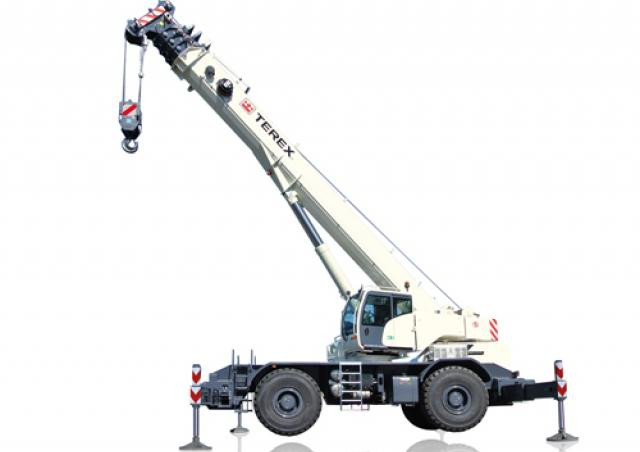 TEREX CRANES Quadstar 1075L crane - load chart, specs & dimensions (2017 - 2019)