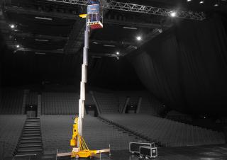 QuickUp 12 Haulotte Single Vertical Mast Boom Lifts