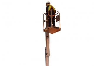 QuickUp 7 Haulotte Single Vertical Mast Boom Lifts