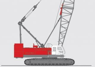 Fuwa QUY100A crane - load chart, specs & dimensions (2017 - 2026)