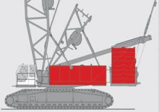 Fuwa QUY500 crane - load chart, specs & dimensions (2017 - 2026)