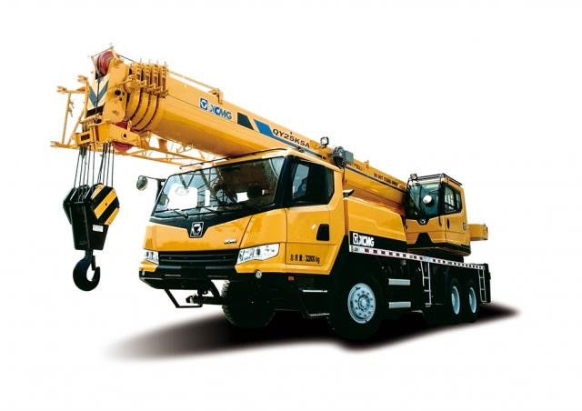 XCMG QY25K5A(CE) crane - load chart, specs & dimensions (2019 - 2026)