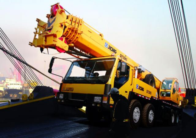 XCMG QY35K5 crane - load chart, specs & dimensions (2017 - 2026)