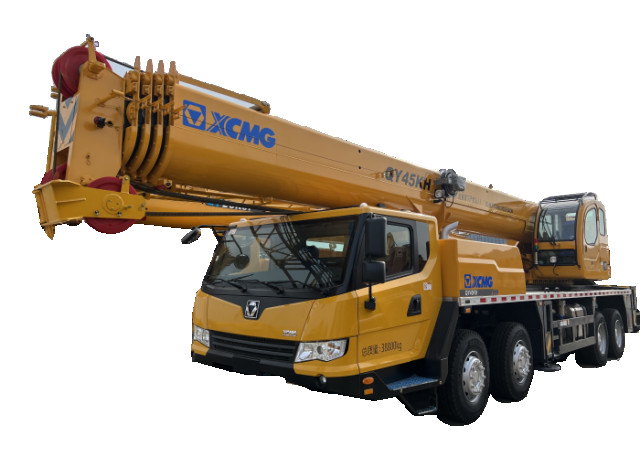 XCMG QY45KH crane - load chart, specs & dimensions (2023 - 2026)
