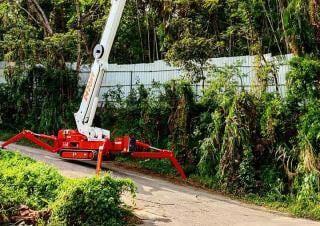 R420 Easy Lift Crawler Telescopic Boom Lifts