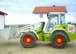 Claas Ranger 940 GX Telehandler Specs & Dimensions (1996 - 1998)