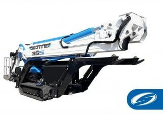 Socage Raptor 35 S Crawler Articulating Boom Lifts (2025 - 2026) Specifications & Dimensions
