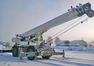Terex Bendini RC 35  (4x4x4) crane - load chart, specs & dimensions (2008 - 2013)