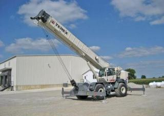Terex Bendini RC 40 (4x4x4) crane - load chart, specs & dimensions (2008 - 2013)