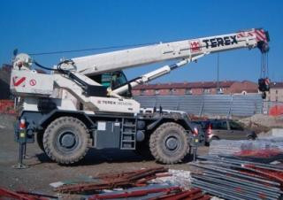 Terex Bendini RC 45 (4x4x4) crane - load chart, specs & dimensions (2008 - 2013)