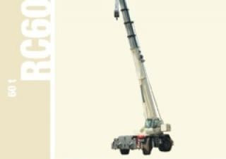 Terex Bendini RC 60  (4x4x4) crane - load chart, specs & dimensions (2008 - 2013)