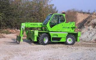 Merlo Roto 35.13 KS Rotating Telehandler Specs & Dimensions (2004 - 2006)
