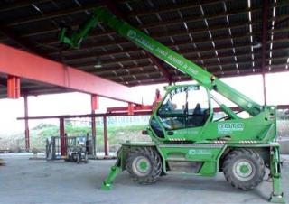 Merlo Roto 38.14 Rotating Telehandler Specs & Dimensions (2010 - 2013)