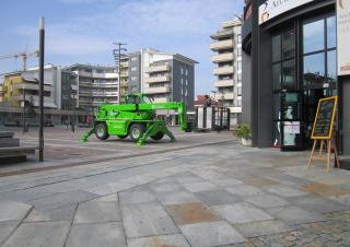 Merlo Roto 38.16 Rotating Telehandler Specs & Dimensions (2014 - 2017)