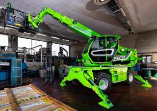 Merlo Roto 40.16 Rotating Telehandler Specs & Dimensions (2021 - 2026)