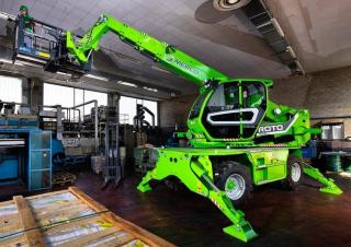 Merlo Roto 40.16 EE Rotating Telehandler Specs & Dimensions (2022 - 2026)
