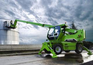 Merlo Roto 40.16 S Rotating Telehandler Specs & Dimensions (2021 - 2026)