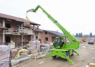 Merlo Roto 40.18 S Rotating Telehandler Specs & Dimensions (2013 - 2017)