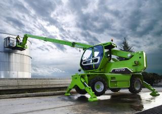 Merlo Roto 40.18 S Rotating Telehandler Specs & Dimensions (2020 - 2021)