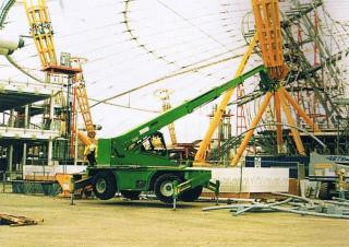 Merlo Roto 40.21 TJ Rotating Telehandler Specs & Dimensions (2001 - 2002)