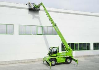 Merlo Roto 40.30 MCSS Rotating Telehandler Specs & Dimensions (2016 - 2019)