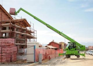 Merlo Roto 45.19 MCSS Rotating Telehandler Specs & Dimensions (2004 - 2009)