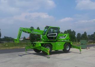 Merlo Roto 50.21 S Rotating Telehandler Specs & Dimensions (2022 - 2026)