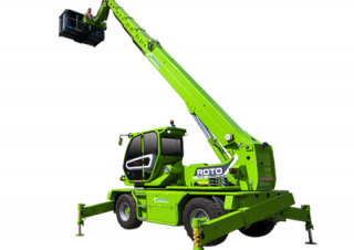 Merlo Roto 50.26 S Rotating Telehandler Specs & Dimensions (2020 - 2021)