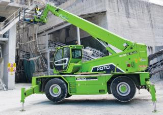 Merlo Roto 50.35 S PLUS EE4 - CVTRONIC Rotating Telehandler Specs & Dimensions (2022 - 2026)